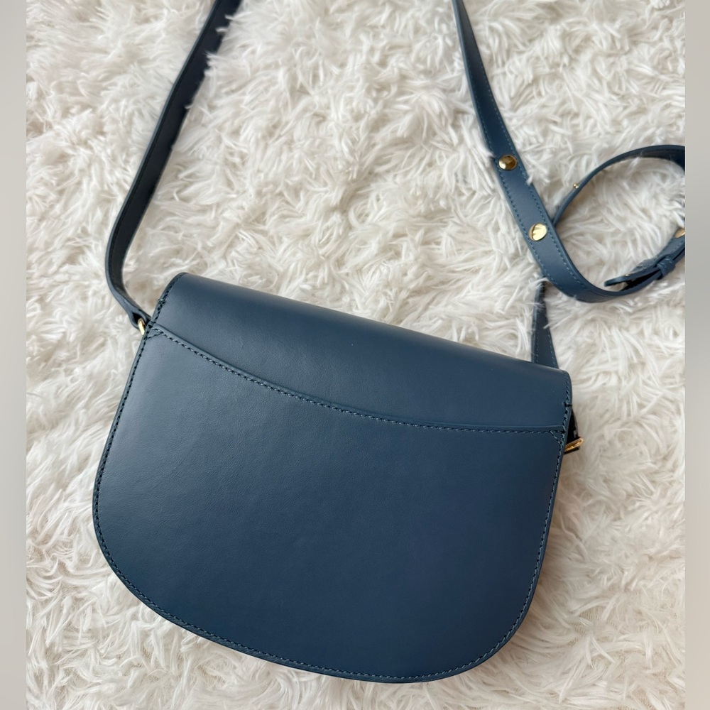 Sezane Claude Bag in Smooth Blue (Discontinued color!) - Picture 8 of 8